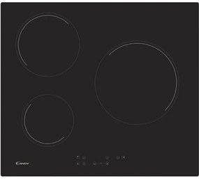 Piano cottura in vetroceramica Candy 60cm, CH63CT