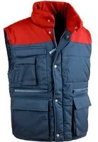 Gilet antares top blu navy/rosso mis. l -