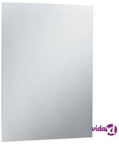 vidaXL Specchio da Parete a LED per Bagno 60x80 cm