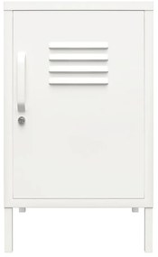 Comodino in metallo bianco Mission District - Støraa