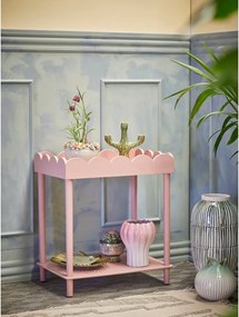 Tavolo consolle rosa in pino massiccio 40x60 cm Isola – Bloomingville