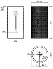 Antonio Lupi Pixel Lavabo freestanding  A Terra cm 45x85 In Marmo Di Carrara