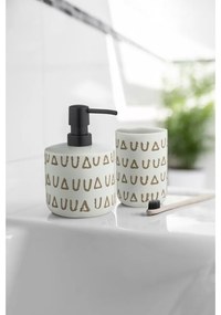 Tazza in ceramica beige per spazzolini da denti Avila - Wenko