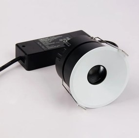 Faretto da incasso 9W RGB+CCT UGR16 IP20 Angolo 24° foro Ø75mm Colore RGB+CCT