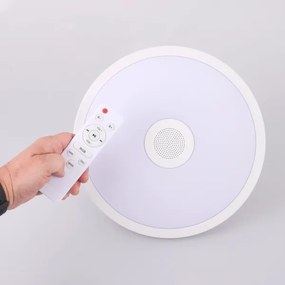 Globo - LED RGB Lampada da bagno con altoparlante RAFFY LED/18W/230V IP44 + +TC