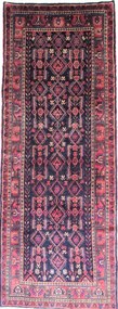 Malayer Tappeto 290 x 120 Nero (Iran) Annodato A Mano