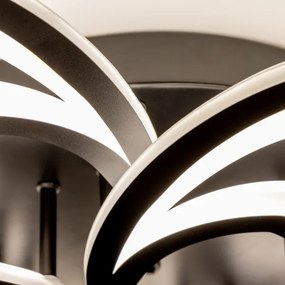 Brilagi - Lampadario a plafone LED dimmerabile TWIST LED/125W/230V 3000-6500K + +TC