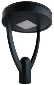 Lampione Stradale 40W 120lm/W Iron Black - Lumileds Colore Bianco Freddo 5.500 K