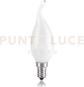 Lampadina candela bianca attacco e14 4w 440 lm 3000 k in vetro ø 35...