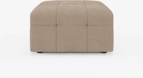 Mosaic pouf e modulo in bouclé - 96x77 cm design capitonné in tessuto smacchiabile T21