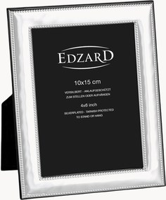 Cornice portafoto placcata in argento Montella