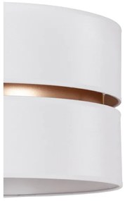 Duolla - Lampadario a sospensione con filo DUO 1xE27/15W/230V diametro 40 cm bianco/oro