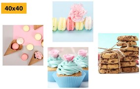 Set di quadri – Dolce tentazione
