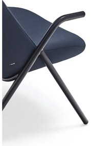 Poltrona blu scuro, altezza 114 cm Dins - Teulat