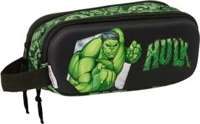 Portaoggetti Doppio Hulk Nero Verde 21 x 8 x 6 cm 3D