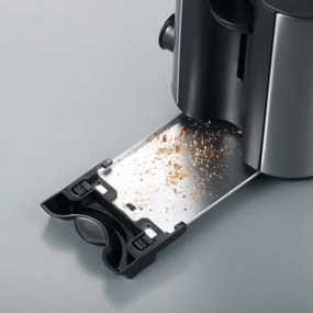 Severin AT 2514 - Tostapane per due fette 850W/230V acciaio inox/nero