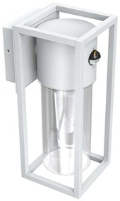 Applique Bianca E27 con Sensore di Movimento IP54 - Serie VIMO