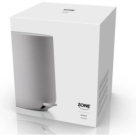 Bidone a pedale in plastica grigio chiaro da 5 l Nova - Zone