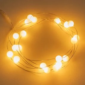 Ghirlanda LED decorativa Alleida Bianco Caldo - Sklum