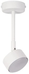 Lampadario a sospensione con supporto rigido NEMO 1xGX53/12W/230V 24 cm bianco
