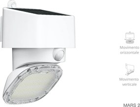 Lampada con Pannello Solare da esterno 2000 Lumen MARS2