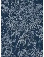 Mindthegap Carta da parati Cherry Orchard - Indigo/ Grey