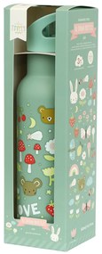 A Little Lovely Company - borraccia in acciaio inox, 500 ml - allegria