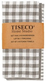 Asciugamani in cotone in set da 3 70x50 cm Lines - Tiseco Home Studio