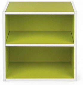 CUBO SANTORINI MENSOLA COMPOSITE VERDE