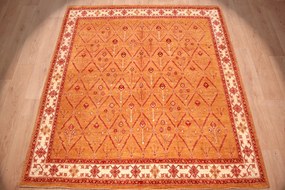 Gashghai Tappeto 220x200 (Iran) Annodato A Mano