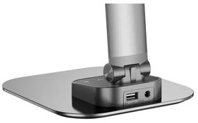 Lampada da tavolo LED dimmerabile USB 7,5W 230V 3000-5500K antracite