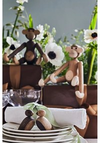 Statuetta in legno di quercia Monkey - Kay Bojesen Denmark
