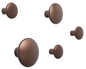 Muuto - Dots Metallo Set di 5 Terra di Siena Muuto