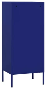 Armadietto blu marino 42,5x35x101,5 cm in acciaio
