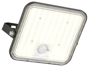 Illuminazione esterna LED con alimentazione a pannelli solari con timer/con sensore di movimento da parete (altezza totale 19 cm) Acora – Trio