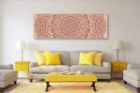 Quadro su tela – Mandala floreale