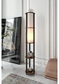 Lampada da terra con ripiani NOTO 1xE27/40W/230V marrone/nero