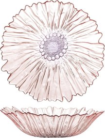 Ciotola rosa chiaro in vetro ø 31 cm Mariko – Bloomingville