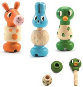 Gioco di assemlaggio - cavallo, coniglio, anatra