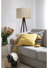 Lampada da terra STANDART 1xE27/60W/230V beige/wenge