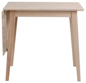 Tavolo da pranzo pieghevole in rovere laccato opaco , 80 x 80 cm Filippa - Rowico