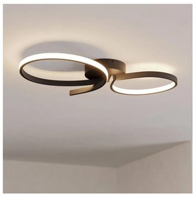 Eglo 901266 - Plafoniera LED SERPINS LED/21W/230V 3000K nero