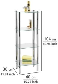 Scaffale a 4 sezioni Yago - Wenko