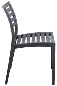 ZULE - sedia in polipropilene impilabile