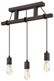 Apparecchio a sospensione nero Leon - LAMKUR