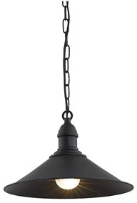Argon 631 - Lampadario a sospensione con catena ERBA 1xE27/60W/230V