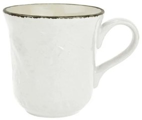 Tazza Mug 53 Cl in Ceramica - Set 4pz - Colore Bianco Latte - Preta