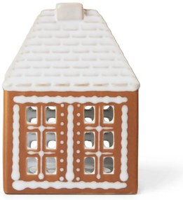 Portacandela in ceramica per lumino Gingerbread Lighthouse – Kähler Design