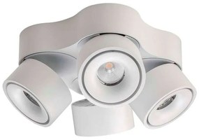 Easy Quattro W4100 LED Plafoniera w/Hole 2700K Bianco - Antidark