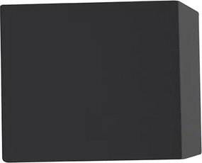 Applique da parete moderna nera IP44 - Baleno